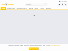 Tablet Screenshot of euro-global.de